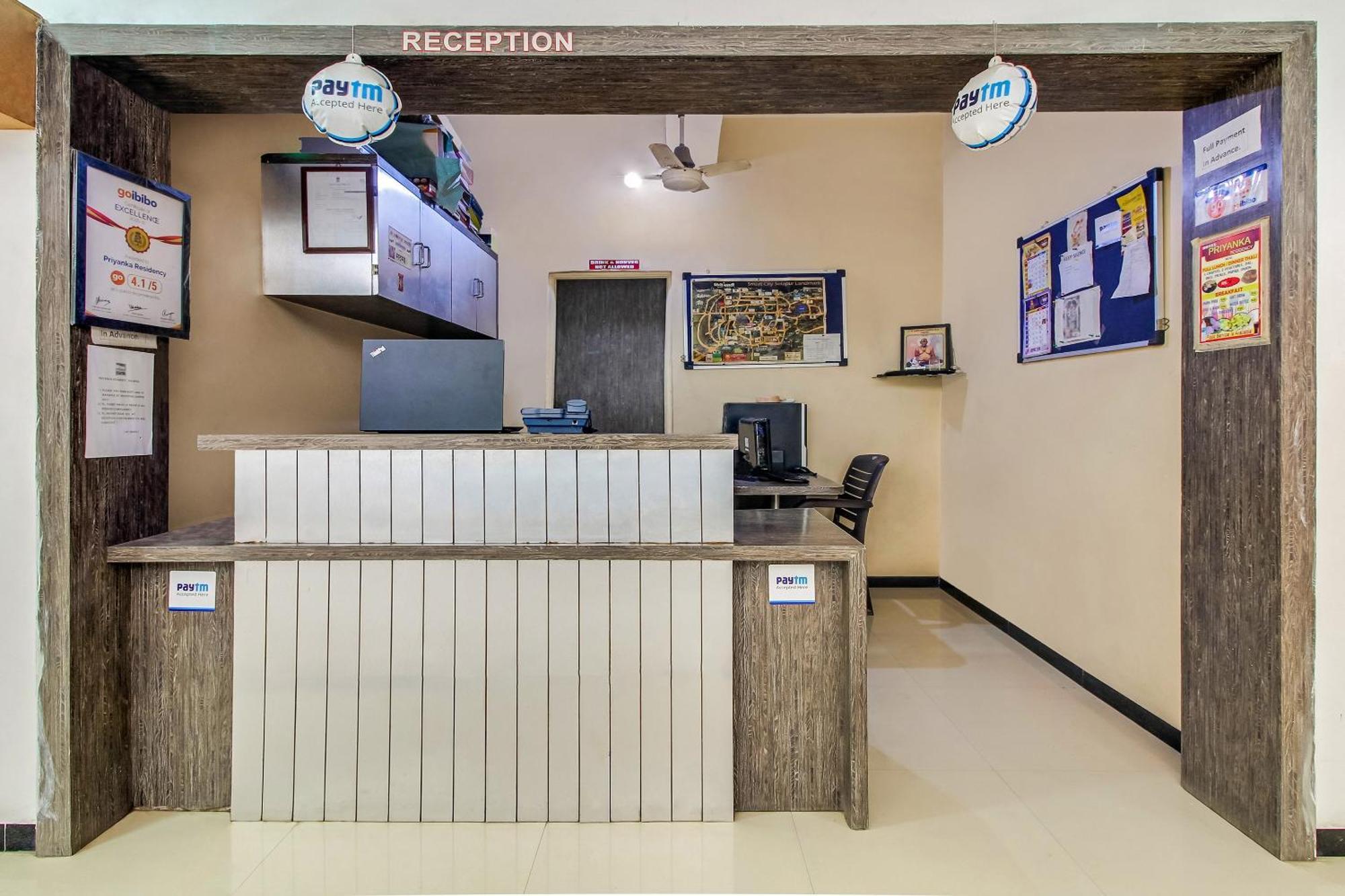 Hotel O Priyanka Residency Солапур Экстерьер фото